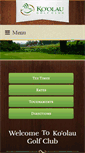 Mobile Screenshot of koolaugolfclub.com